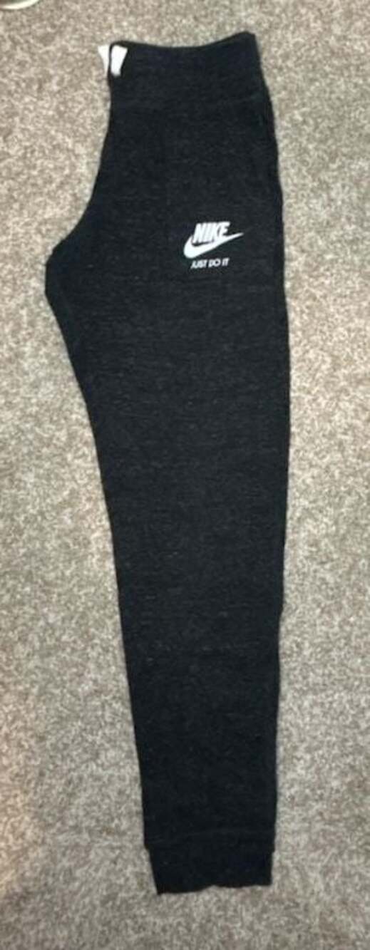 Nike Just Do It Jogger Sweatpants Charcoal Heather Size XL - Picture 2 of 4